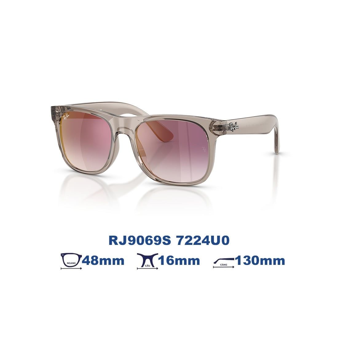 Kính mát RAYBAN KID RJ9069S 7224U0