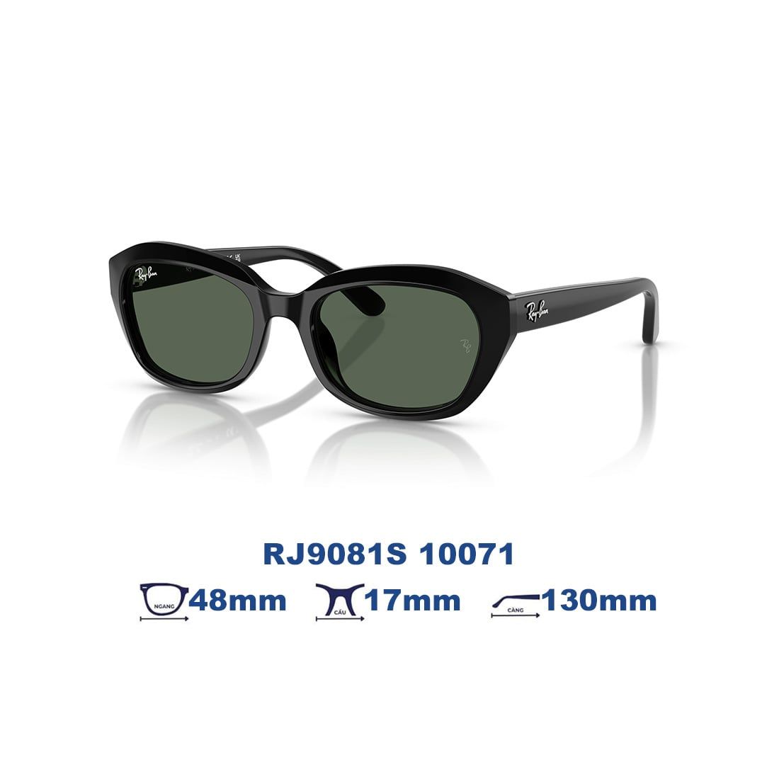  Kính mát RAYBAN KID RJ9081S 10071 