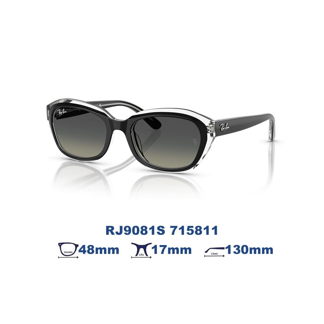  Kính mát RAYBAN KID RJ9081S 715811 