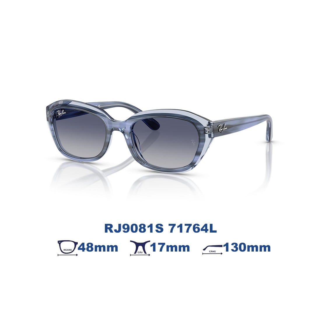  Kính mát RAYBAN KID RJ9081S 71764L 