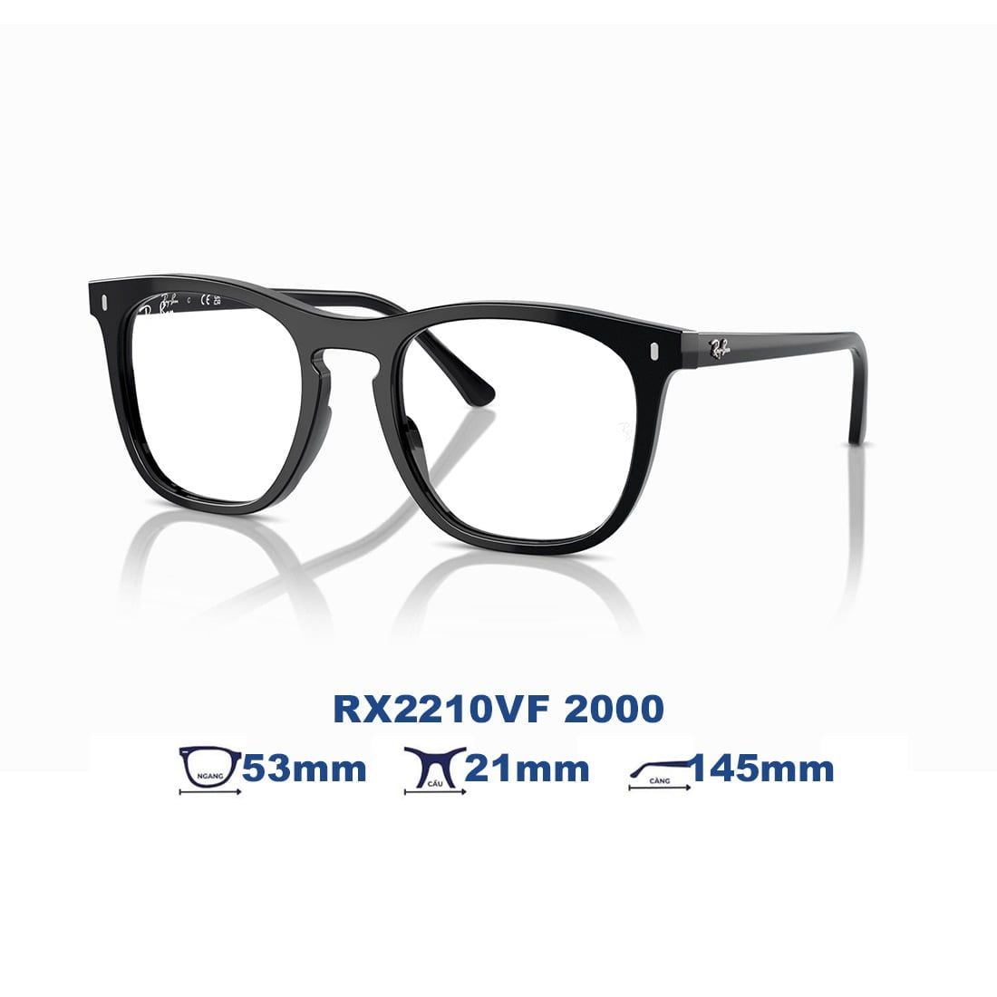 Gọng kính RAYBAN RX2210VF 2000