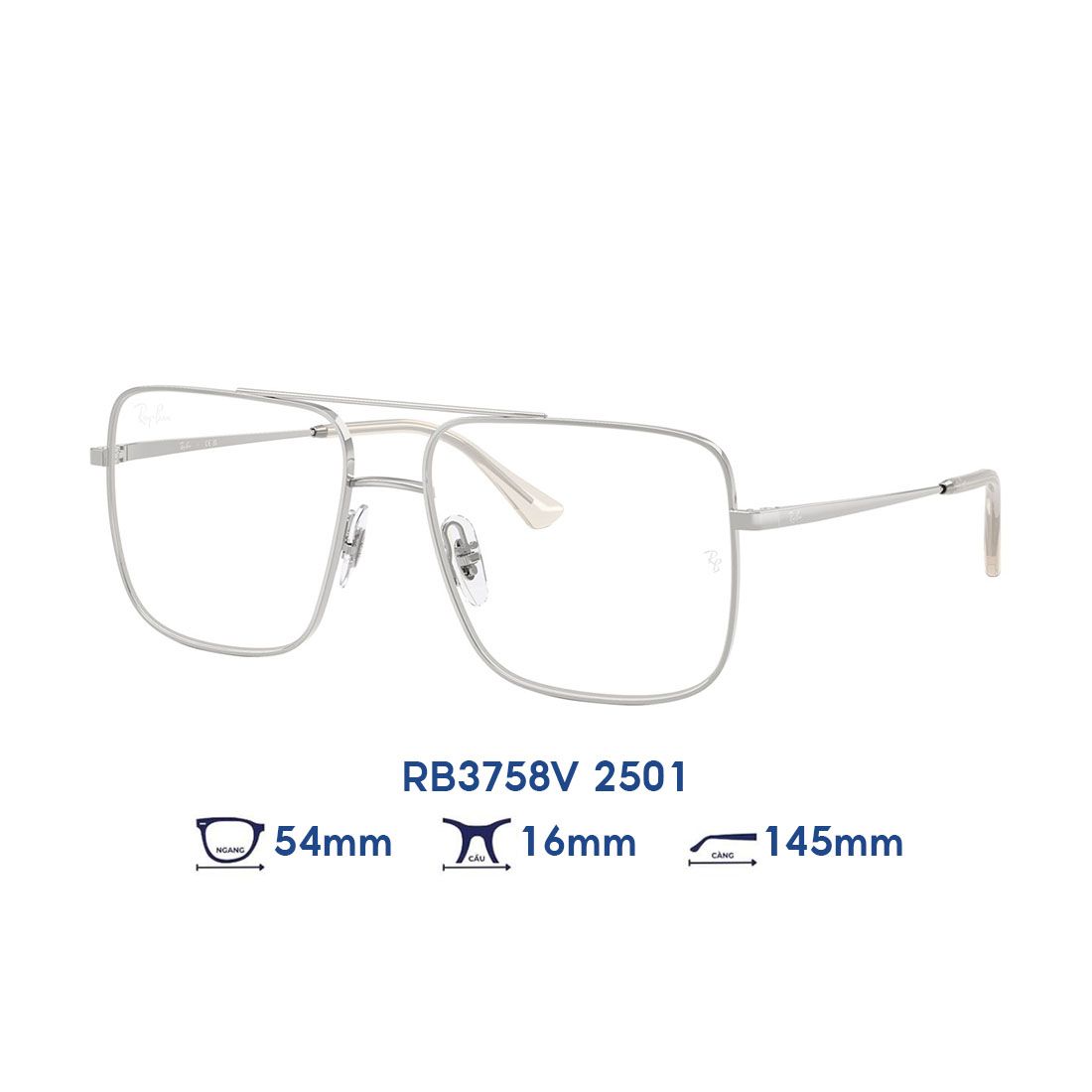  Gọng kính RAYBAN RB3758V 2501 