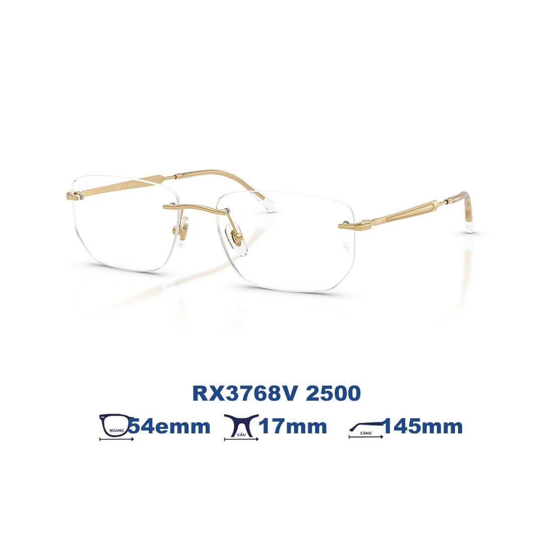  Gọng kính RAYBAN RX3768V 2500 