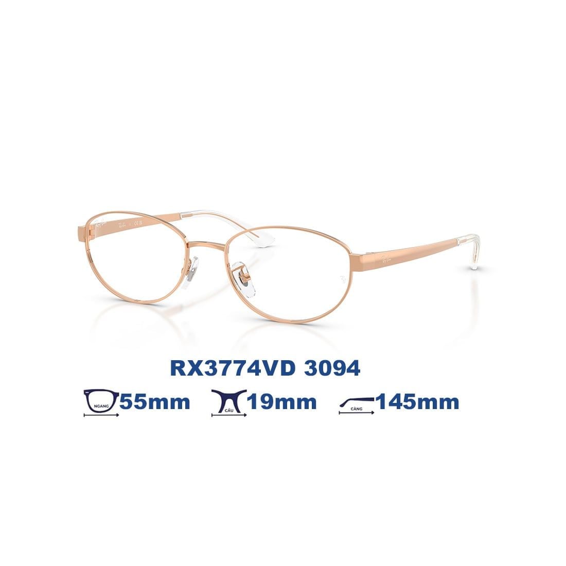  Gọng kính RAYBAN RRX3774VD 3094 