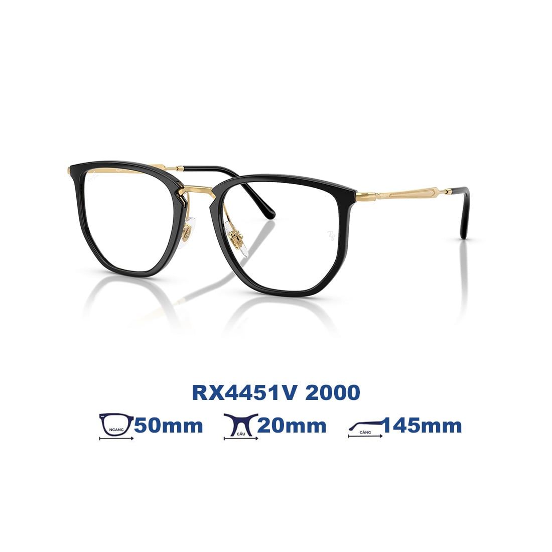  Gọng kính RAYBAN RX4451V 2000 