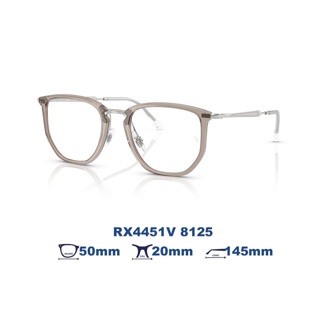  Gọng kính RAYBAN RX4451V 8125 