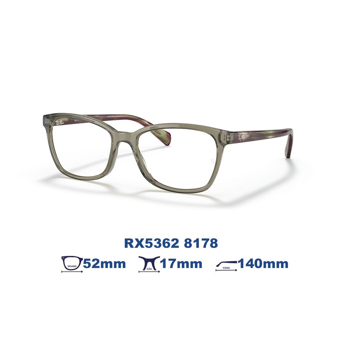  Gọng kính RAYBAN RX5362 8178 