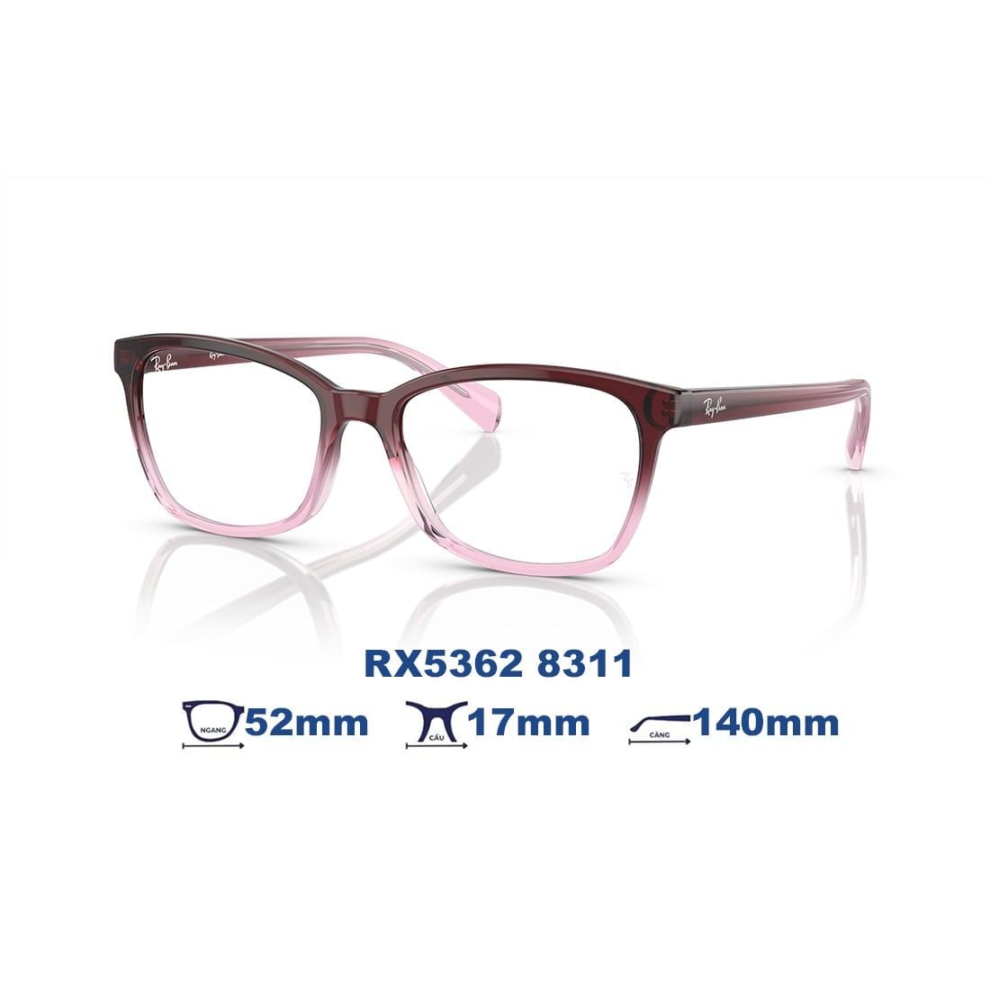  Gọng kính RAYBAN RX5362 8311 