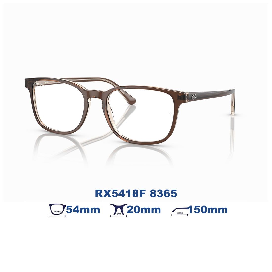  Gọng kính RAYBAN RX5418F 8365 