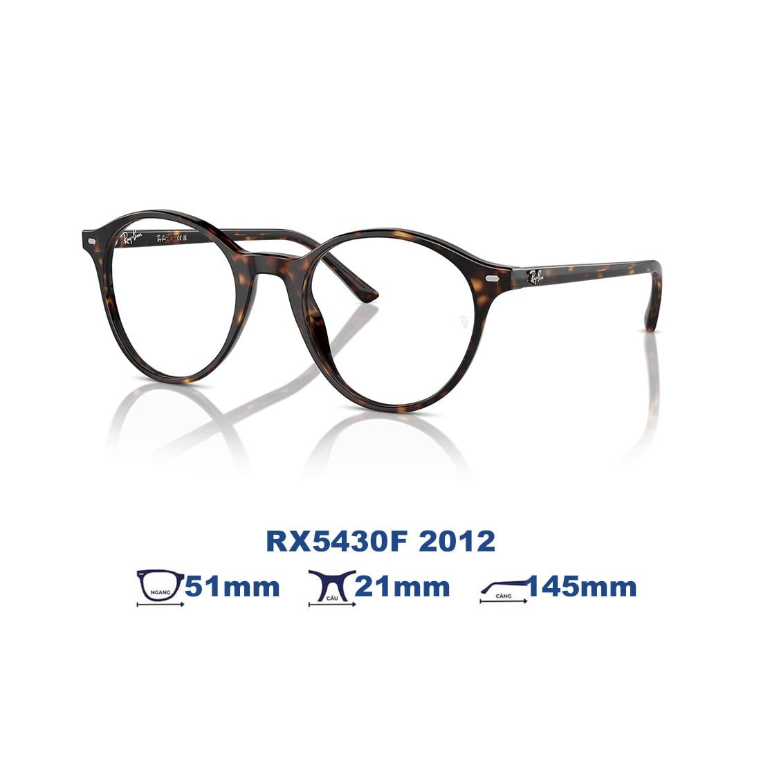  Gọng kính RAYBAN RX5430F 2012 