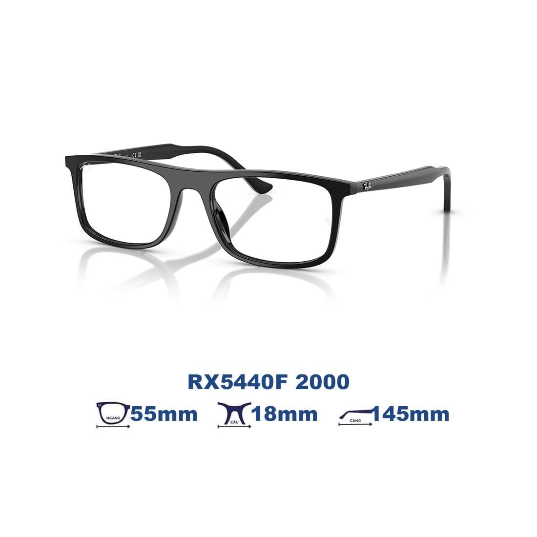  Gọng kính RAYBAN RX5440F 2000 