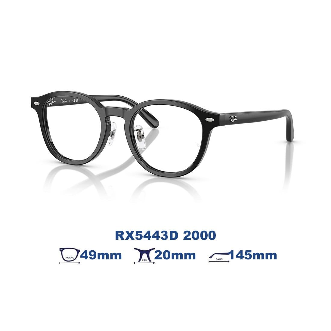  Gọng kính RAYBAN RX5443D 2000 