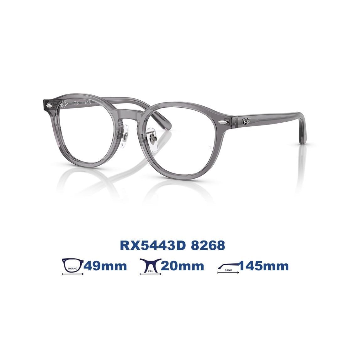  Gọng kính RAYBAN RX5443D 8268 