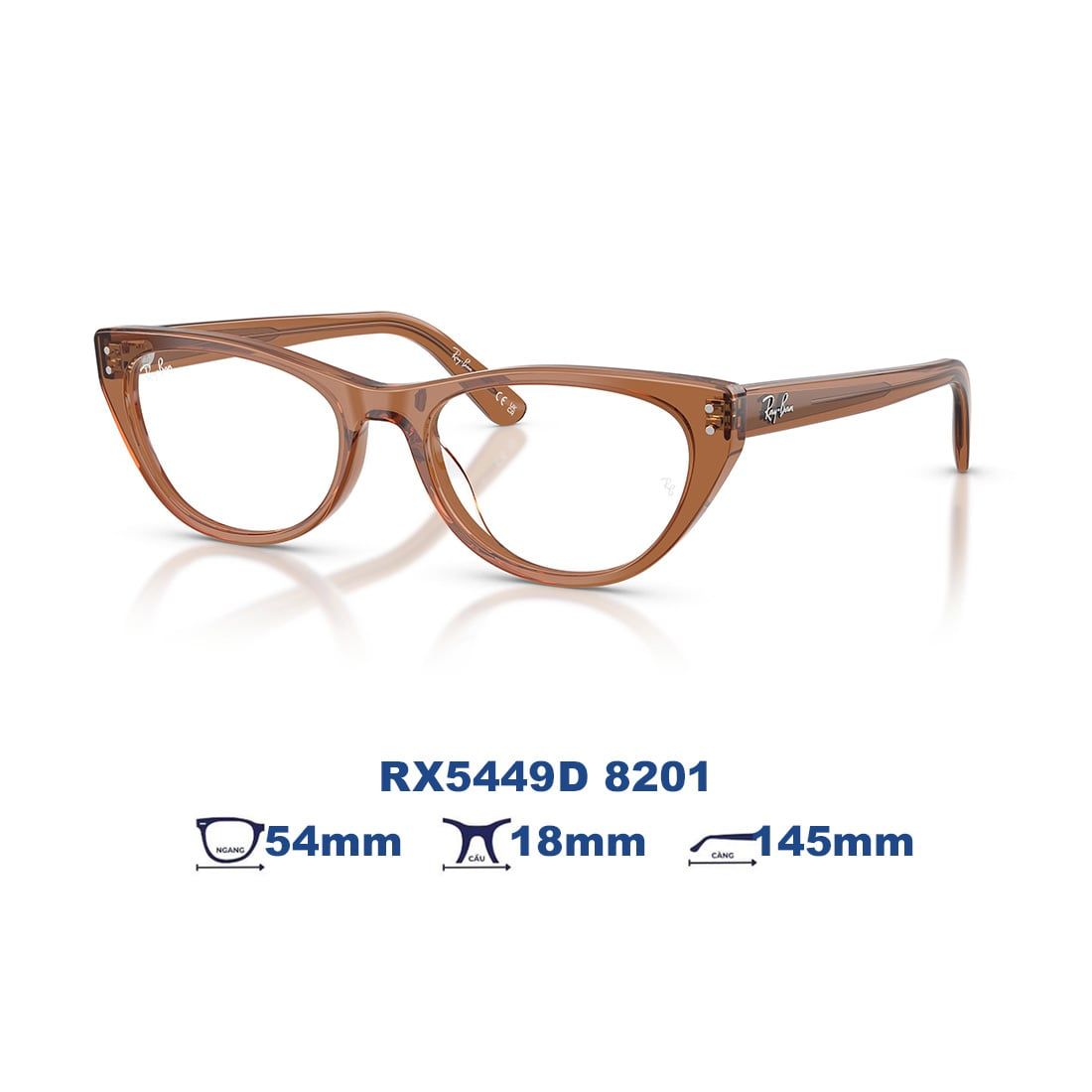  Gọng kính RAYBAN RX5449D 8201 