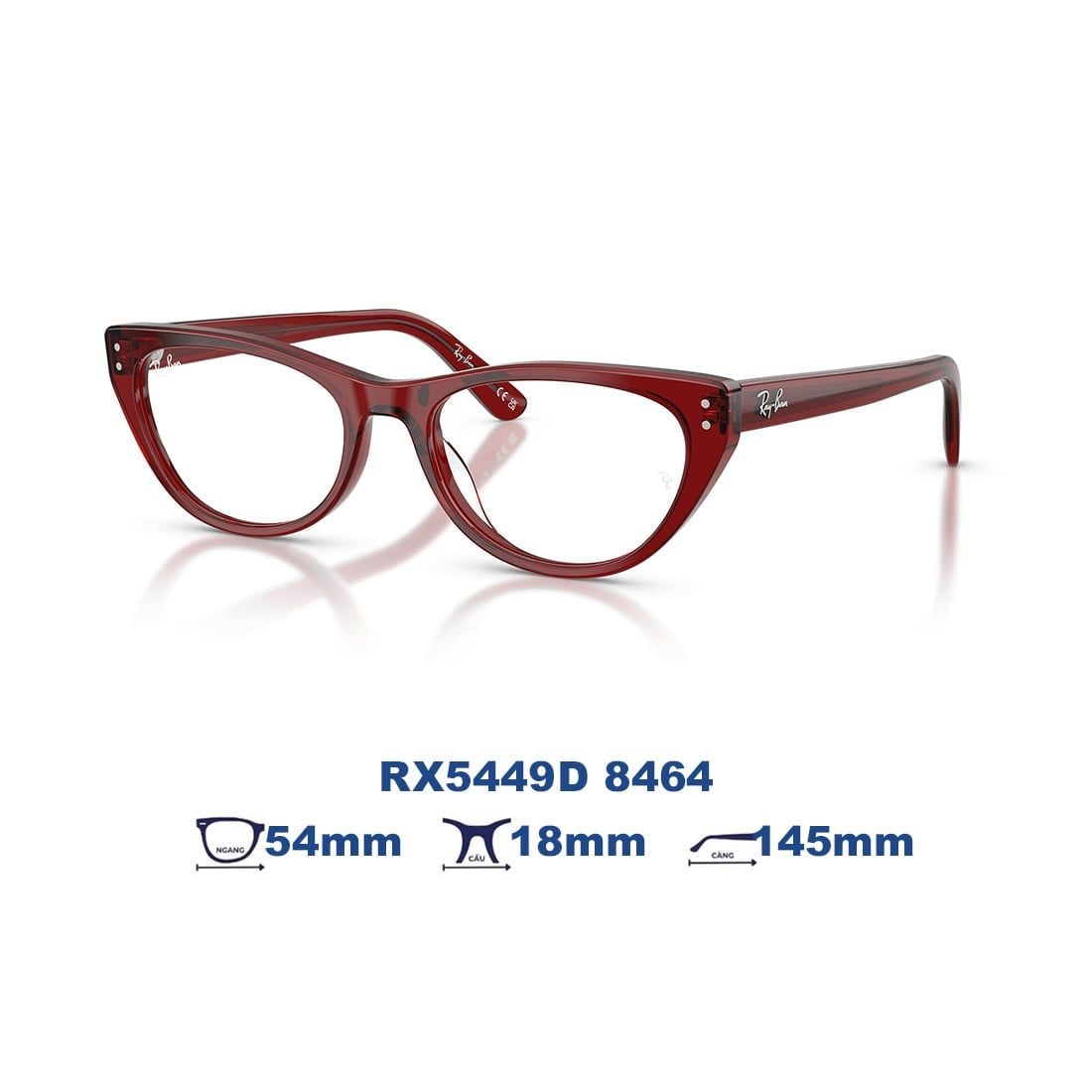  Gọng kính RAYBAN RX5449D 8464 