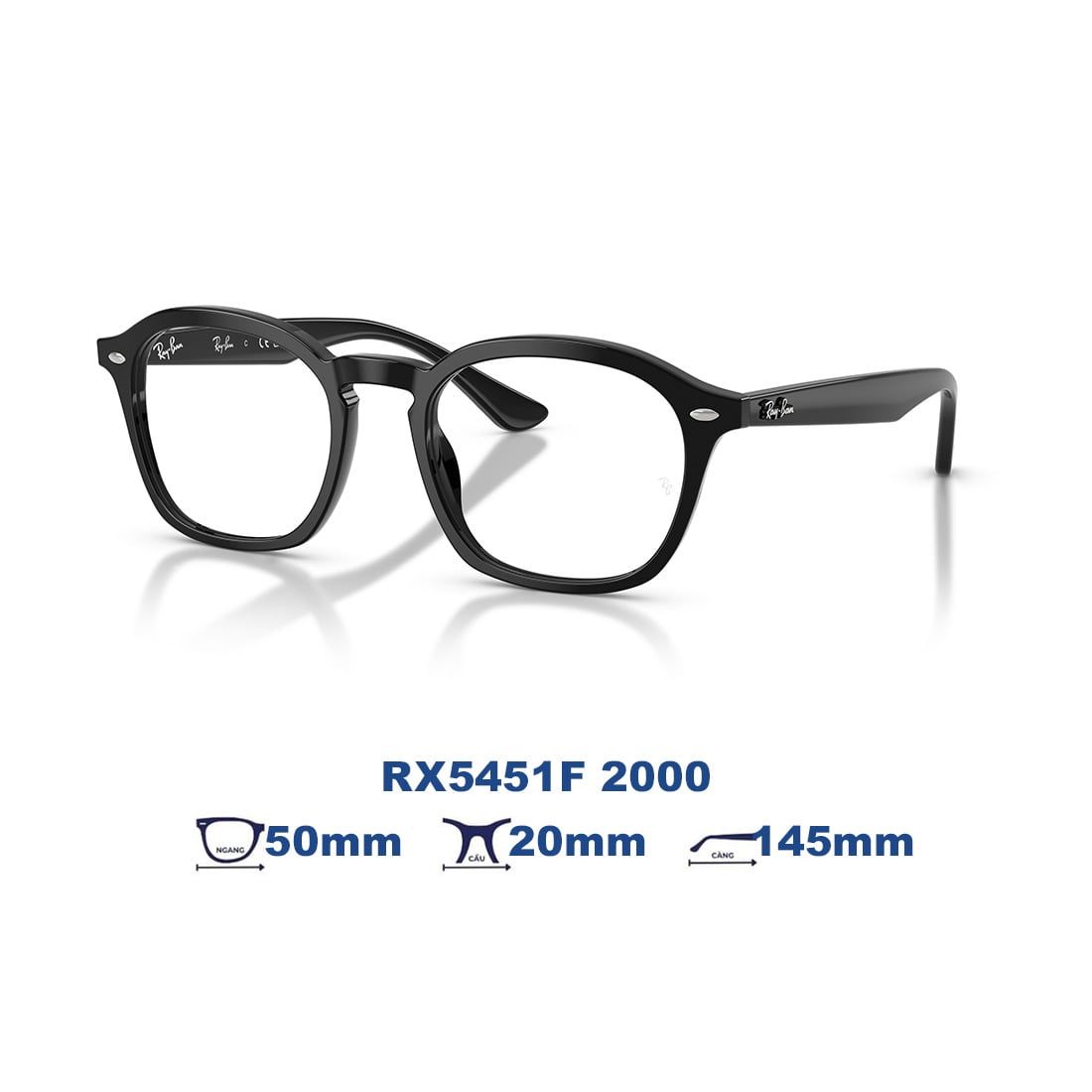 Gọng kính RAYBAN RX5451F 2000