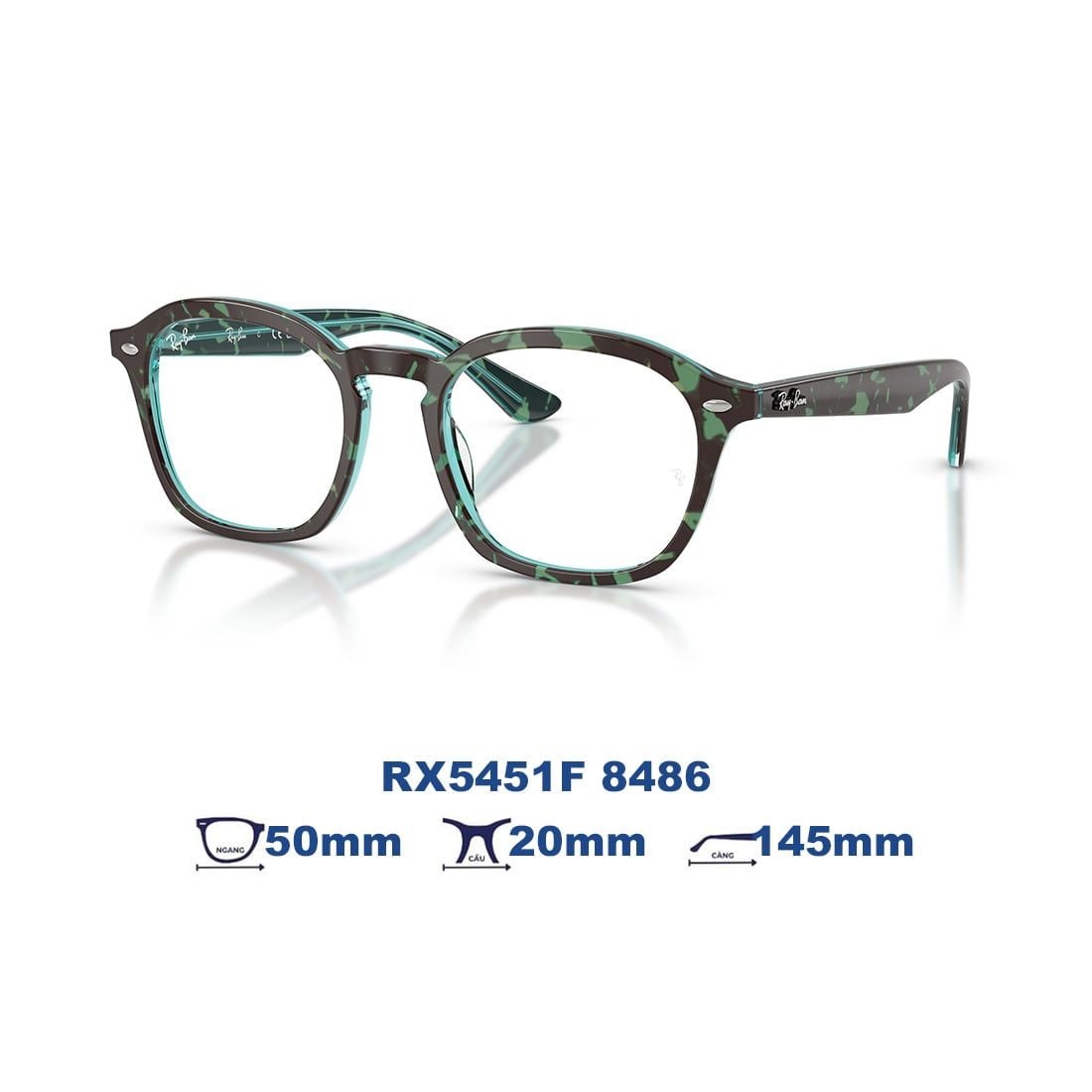 Gọng kính RAYBAN RX5451F 8486