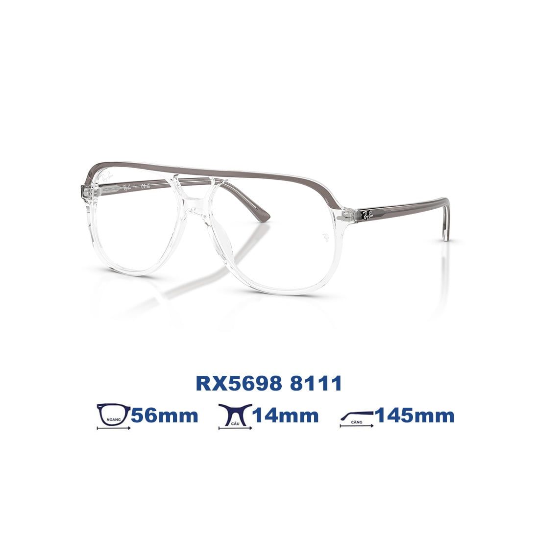  Gọng kính RAYBAN RX5698 8111 