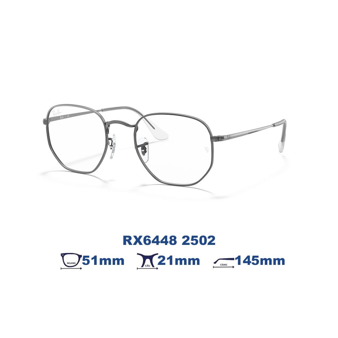  Gọng kính RAYBAN RX6448 2502 