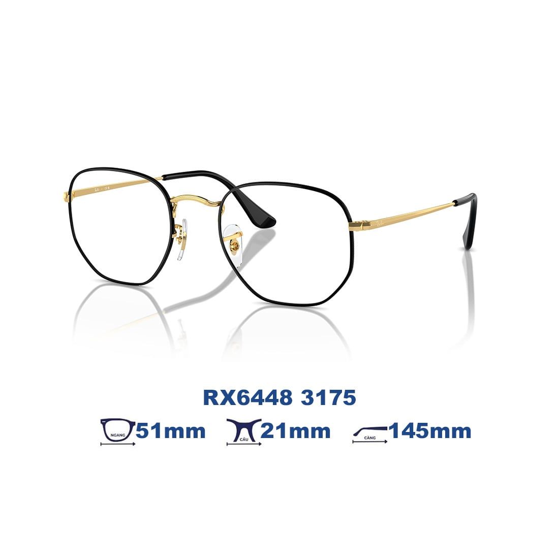  Gọng kính RAYBAN RX6448 3175 