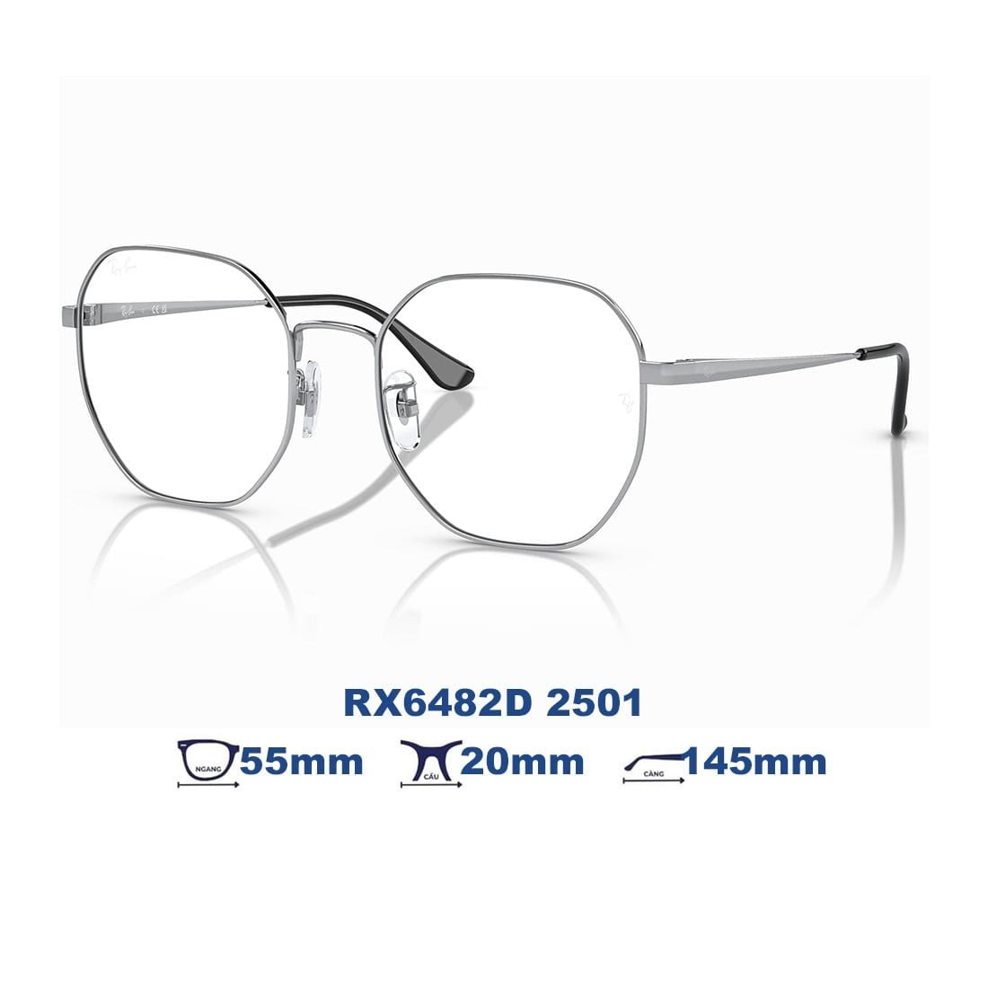  Gọng kính RAYBAN RX6482D 2501 