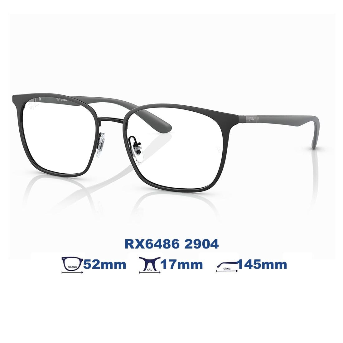  Gọng kính RAYBAN RX6486 2904 