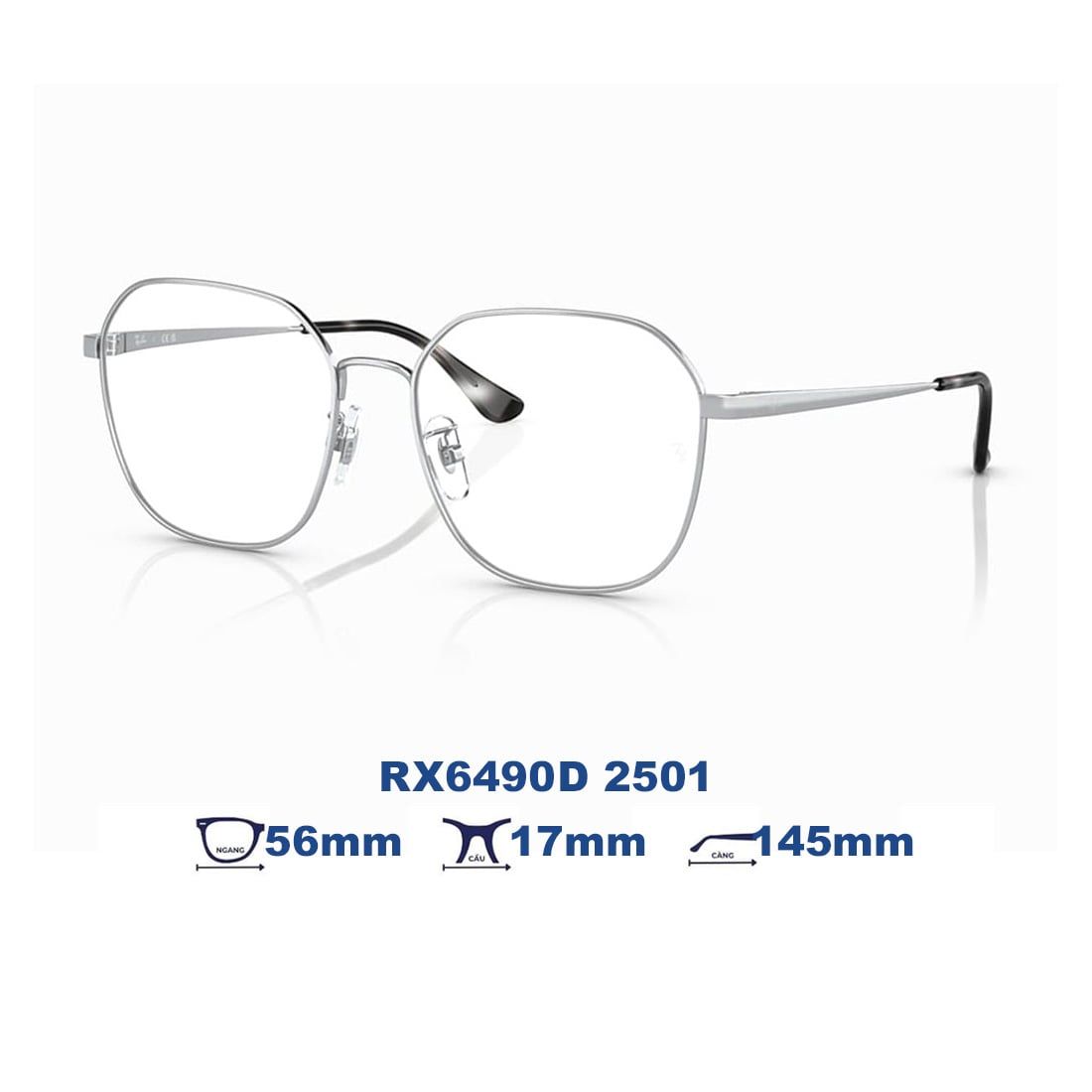  Gọng kính RAYBAN RX6490D 2501 