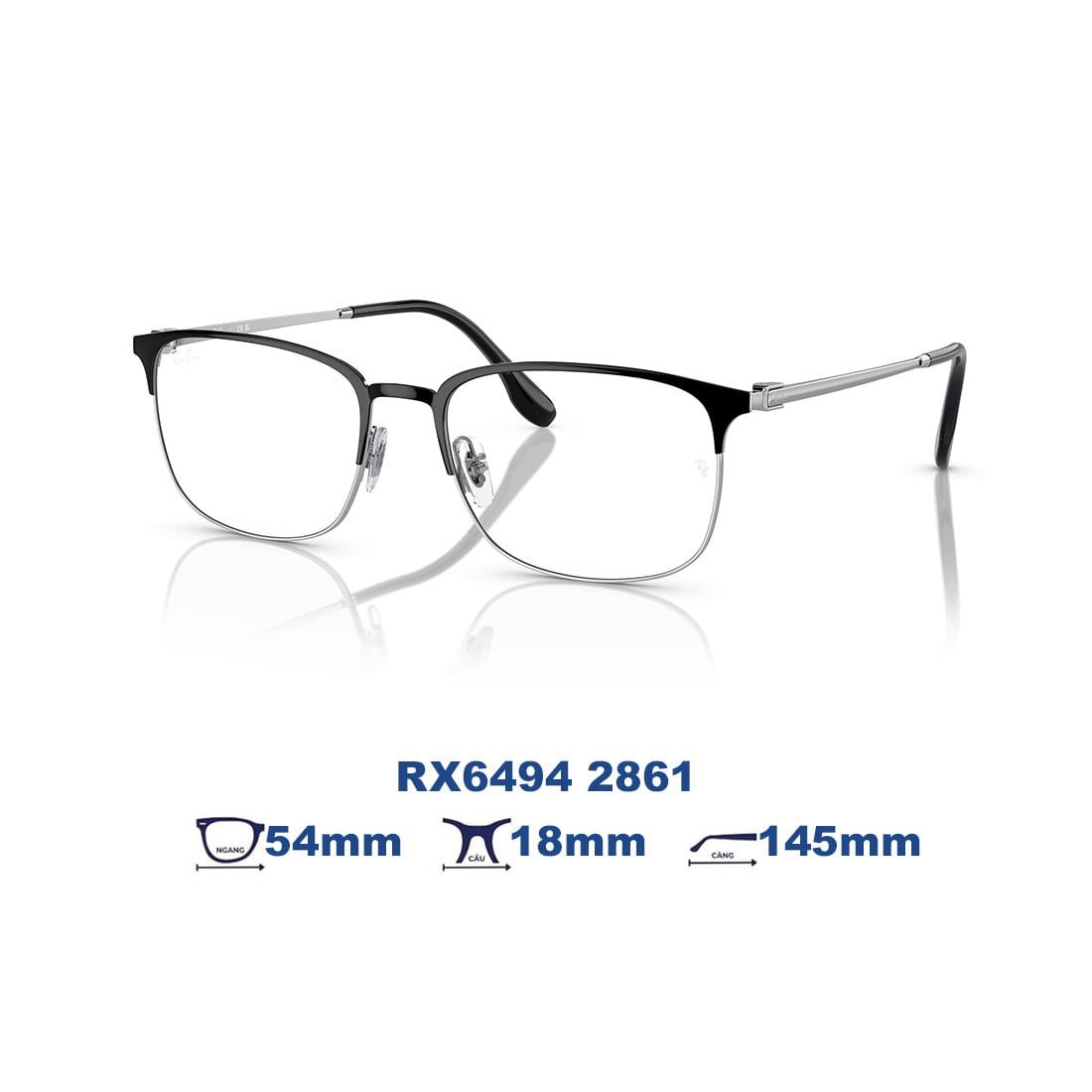 Gọng kính RayBan RX6494 2861