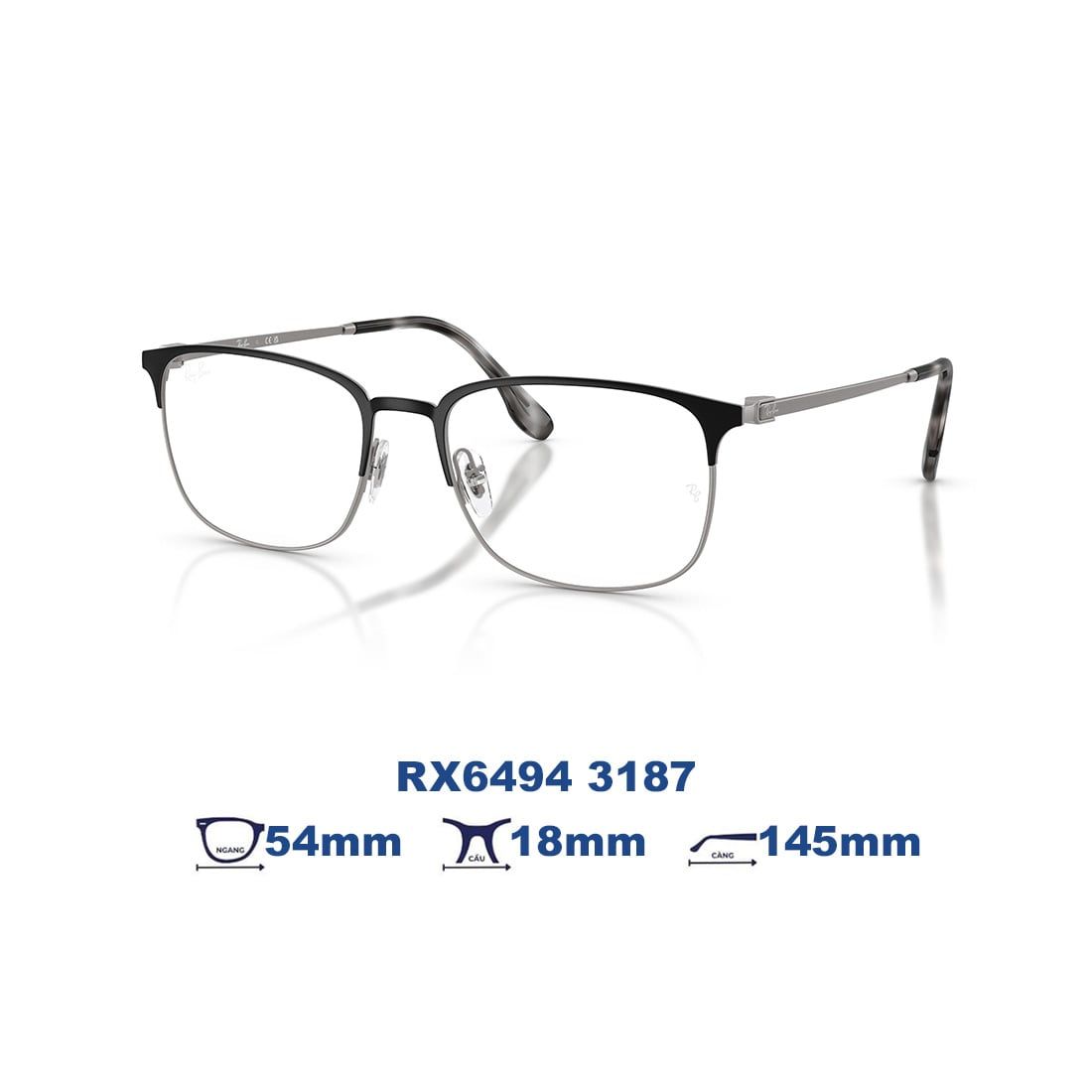  Gọng kính RAYBAN RX6494 3187 
