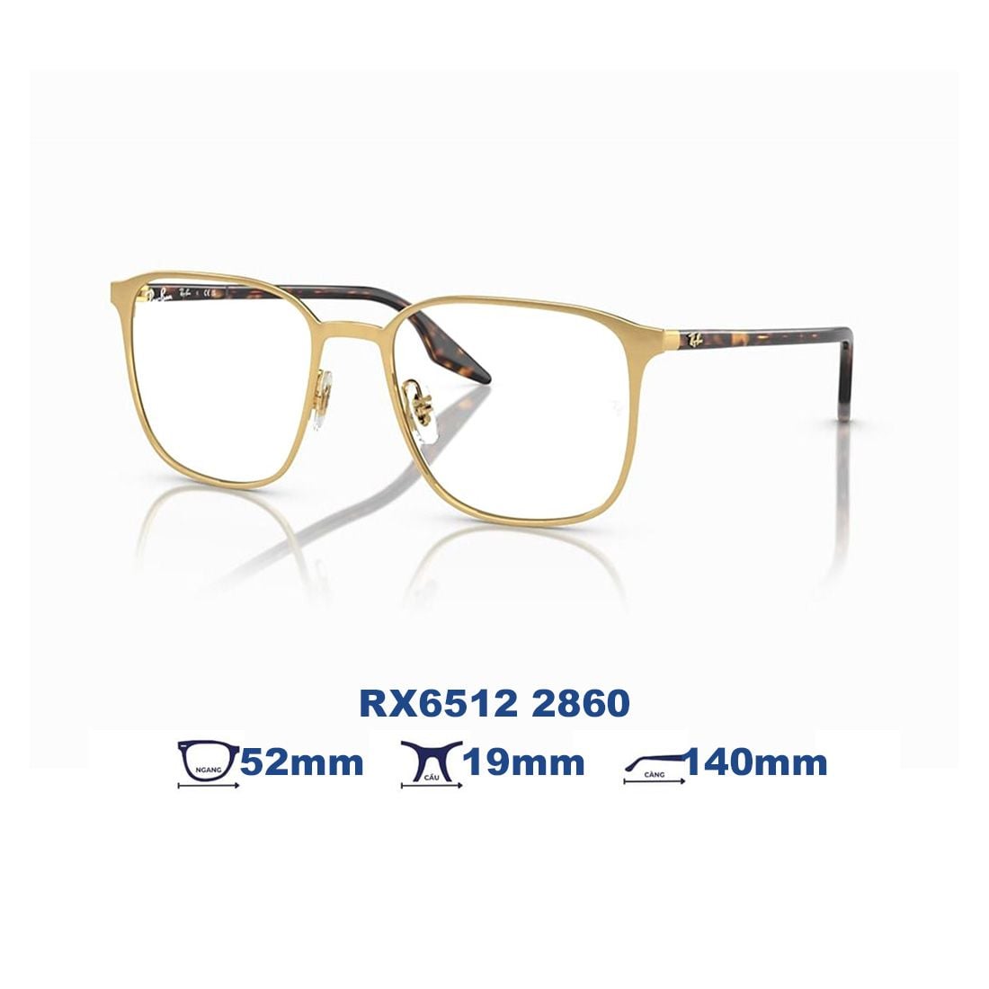 Gọng kính RAYBAN RX6512 2860
