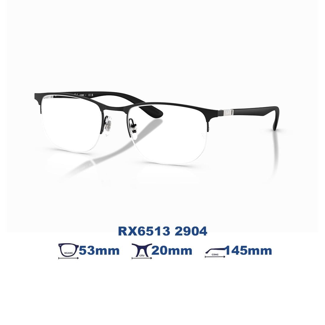  Gọng kính RAYBAN RX6513 2904 