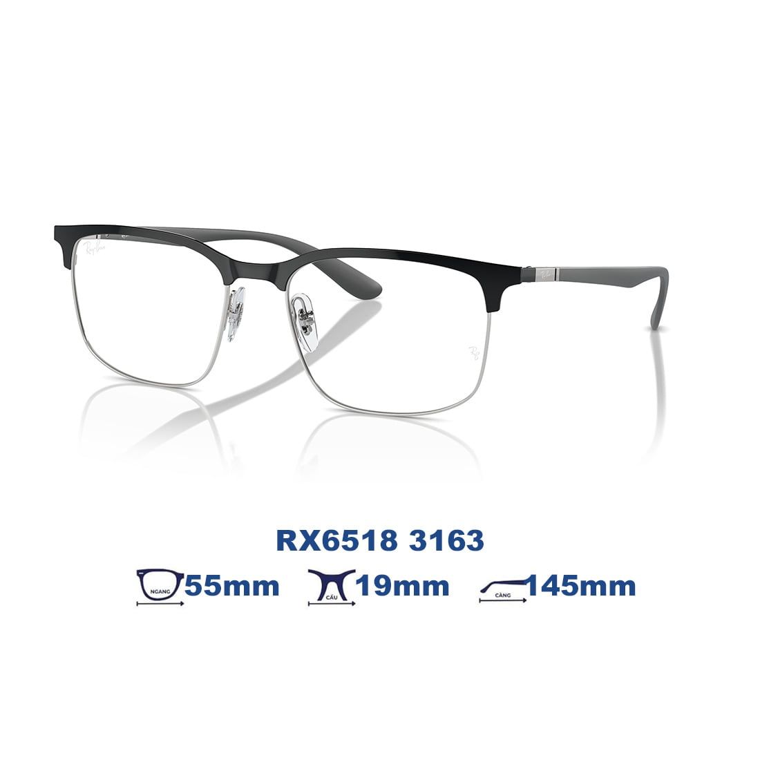  Gọng kính RAYBAN RX6518 3163 
