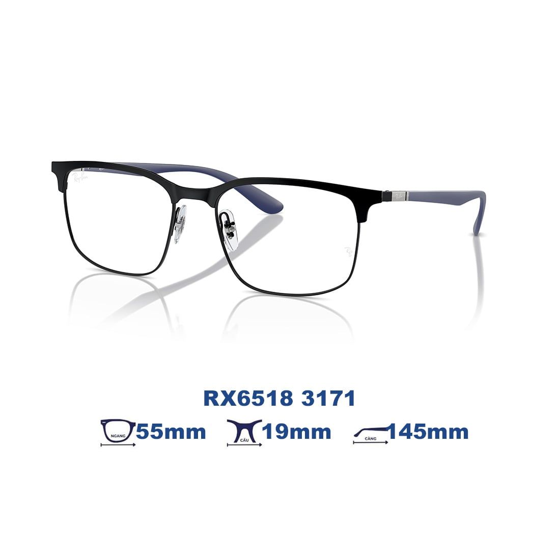  Gọng kính RAYBAN RX6518 3171 