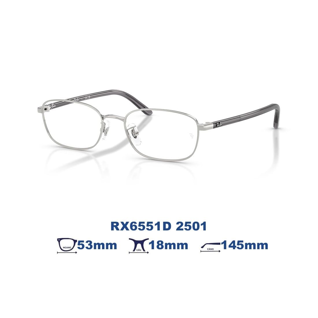 Gọng kính RAYBAN RX6551D 2501