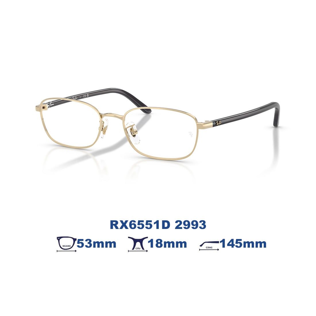  Gọng kính RAYBAN RX6551D 2993 