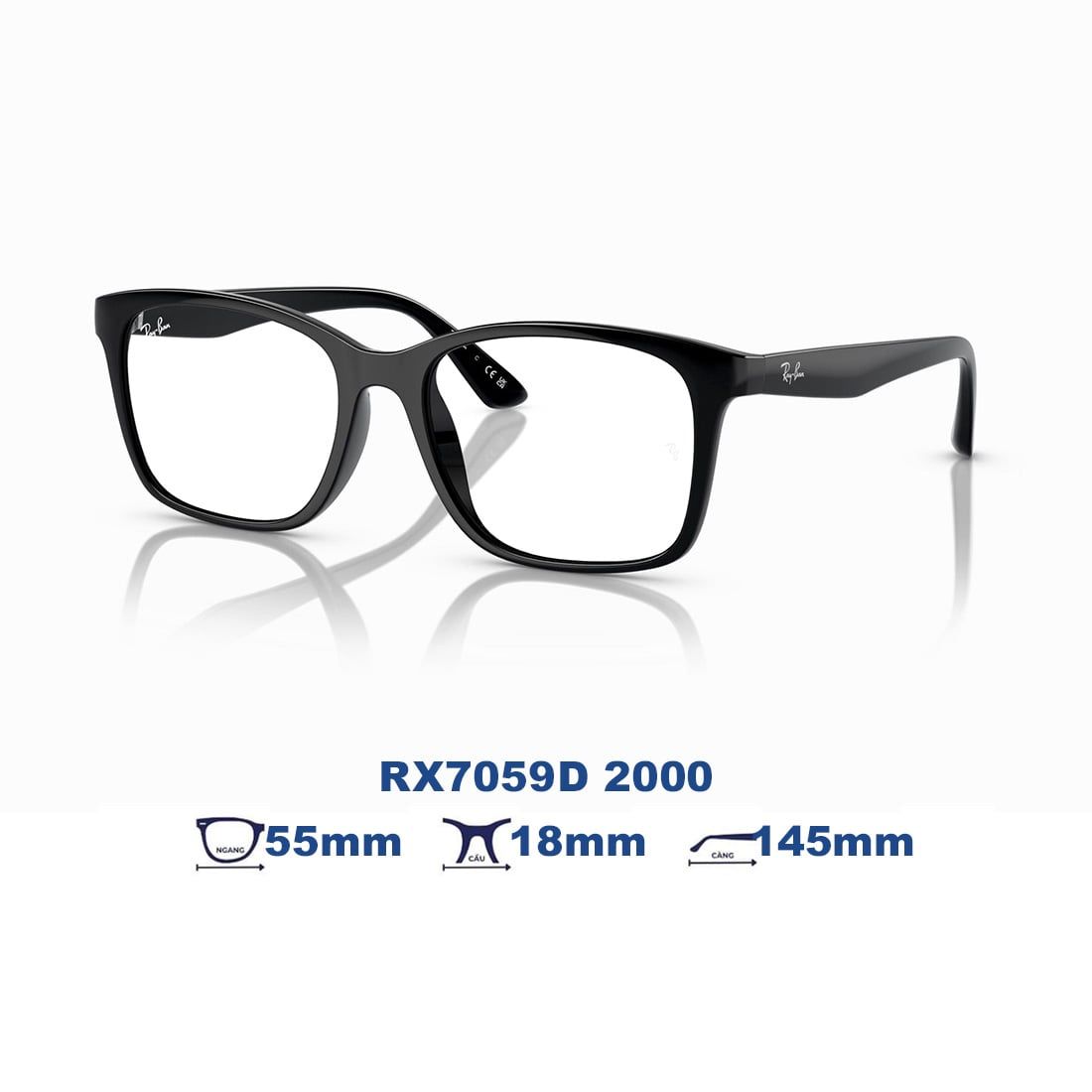 Gọng kính RAYBAN RX7059D 2000