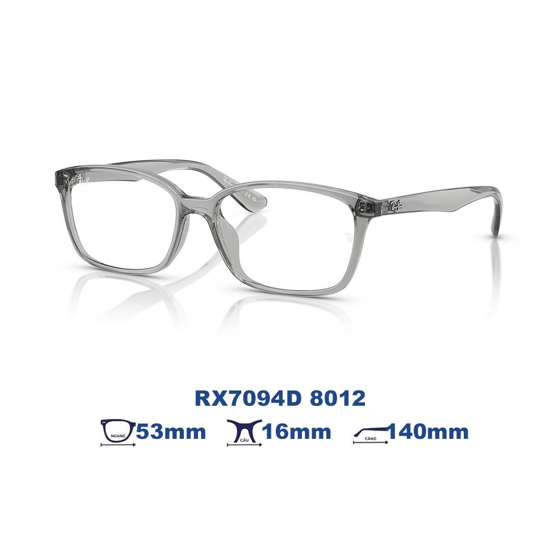  Gọng kính RAYBAN RX7094D 8012 