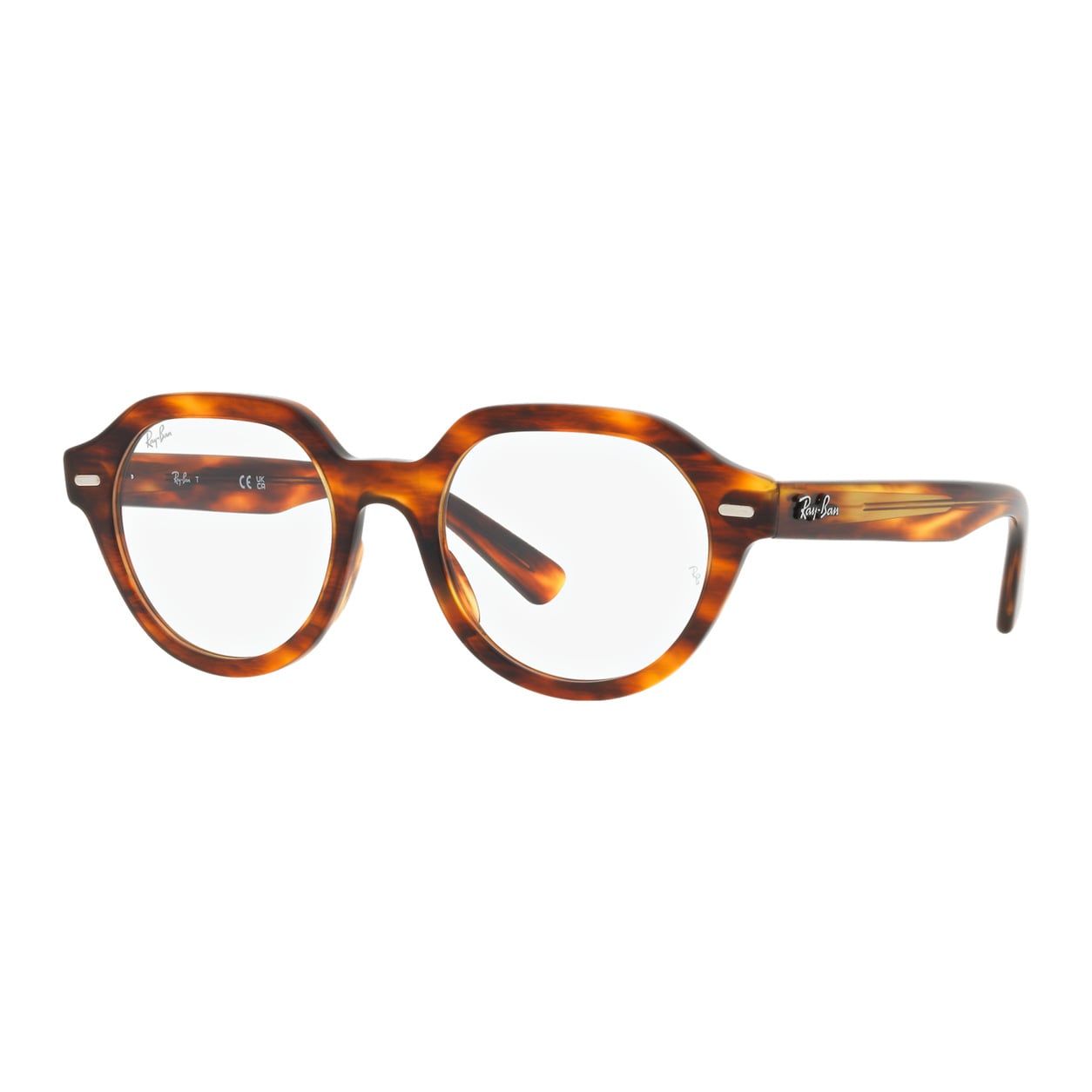 Gọng kính Rayban Gina RX7214F 2144 - Nâu đồi mồi sọc