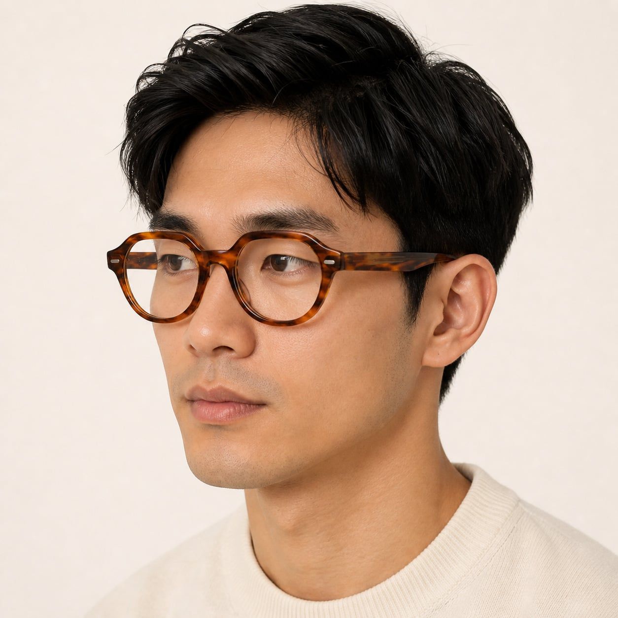 Gọng kính Rayban Gina RX7214F 2144 - Nâu đồi mồi sọc