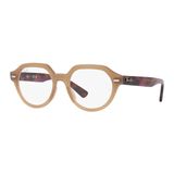 Gọng kính Rayban Gina RX7214F 8258 - Be xám
