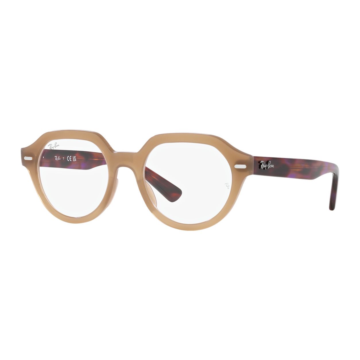Gọng kính Rayban Gina RX7214F 8258 - Be xám
