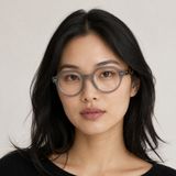 Gọng kính Rayban Gina RX7214F 8259 - Xám opal bóng