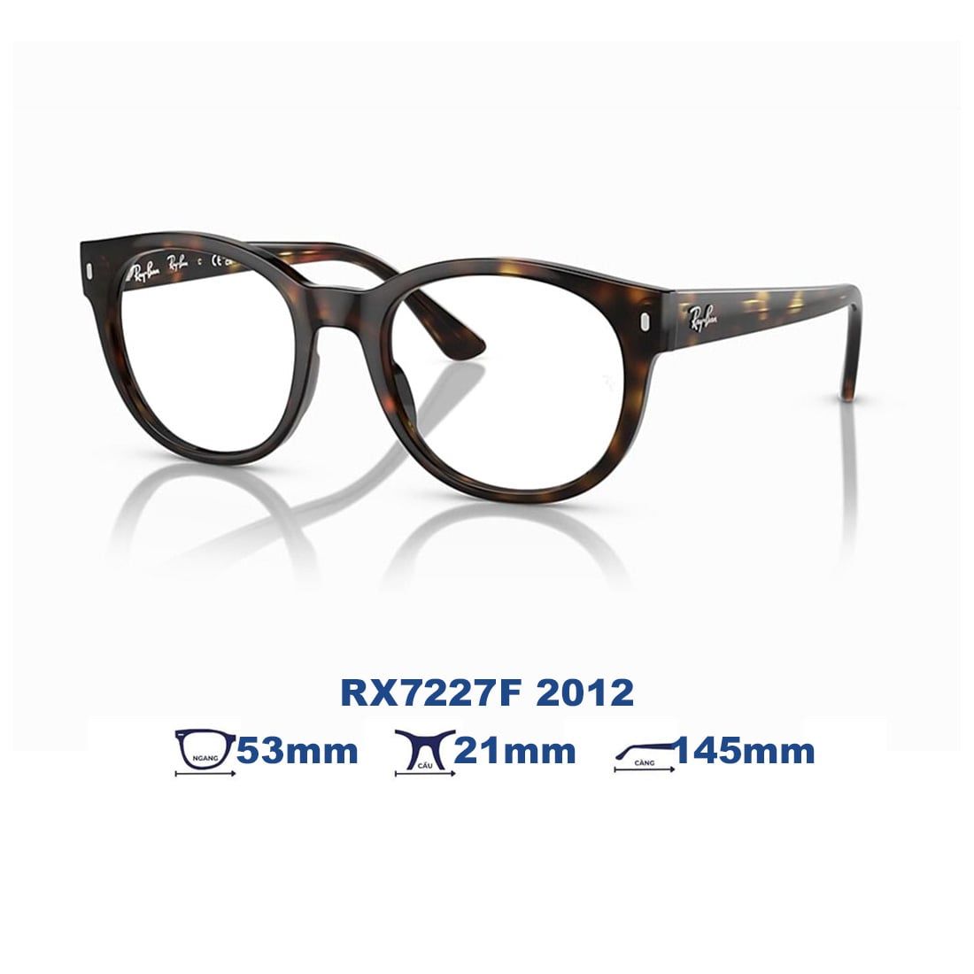  Gọng kính RAYBAN RX7227F 2012 