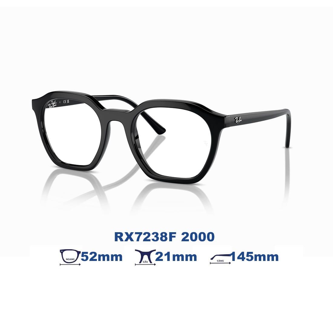  Gọng kính RAYBAN RX7238F 2000 