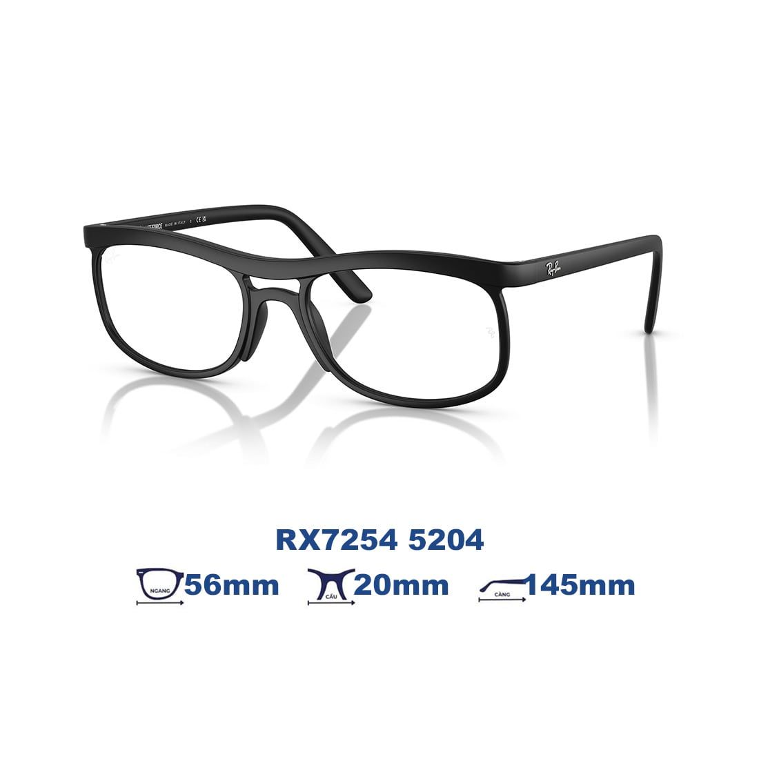  Gọng kính RAYBAN RX7254 5204 