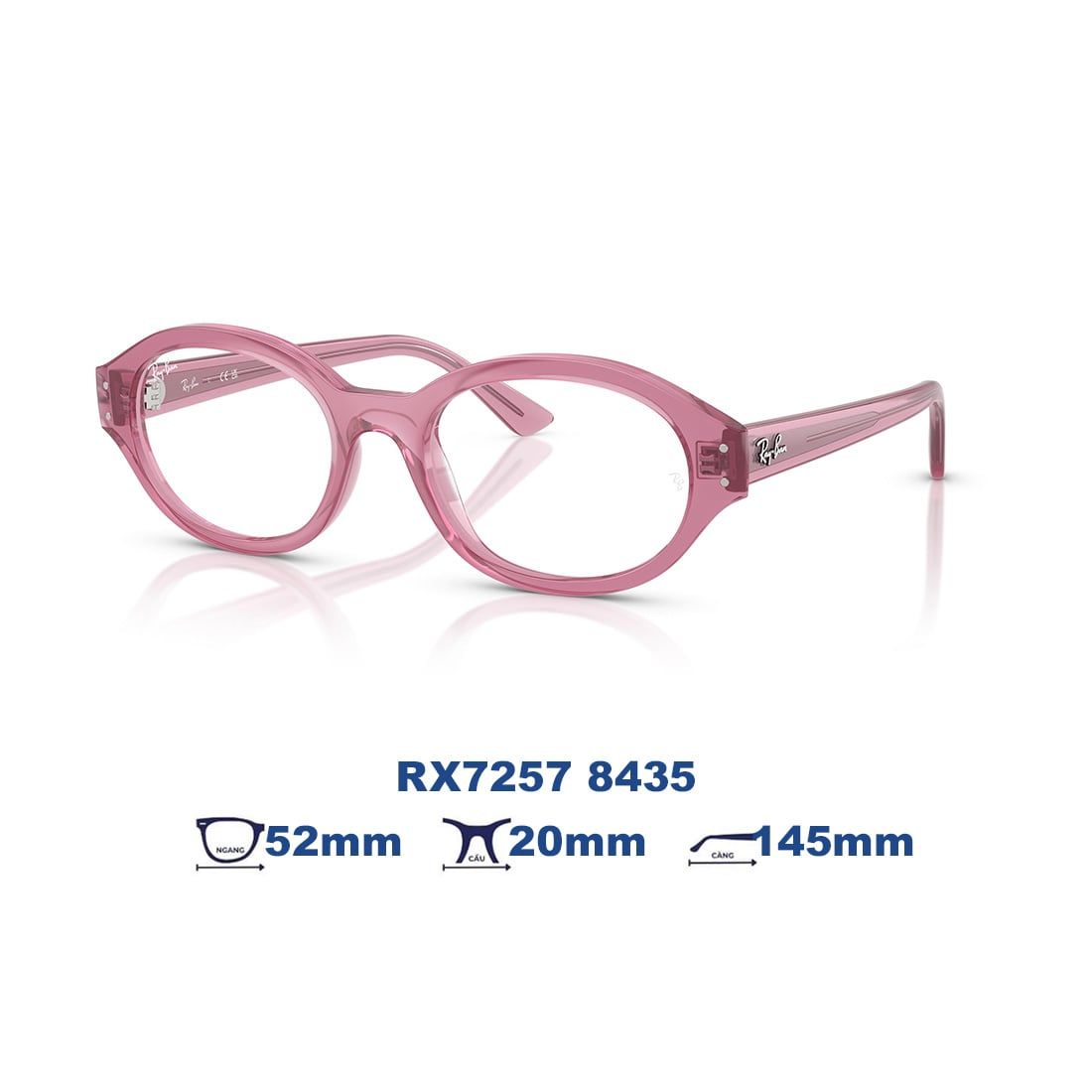  Gọng kính RAYBAN RX7257 8435 