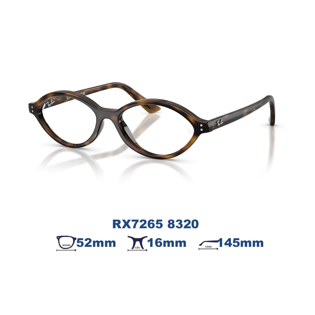Gọng kính RAYBAN RX7265 8320