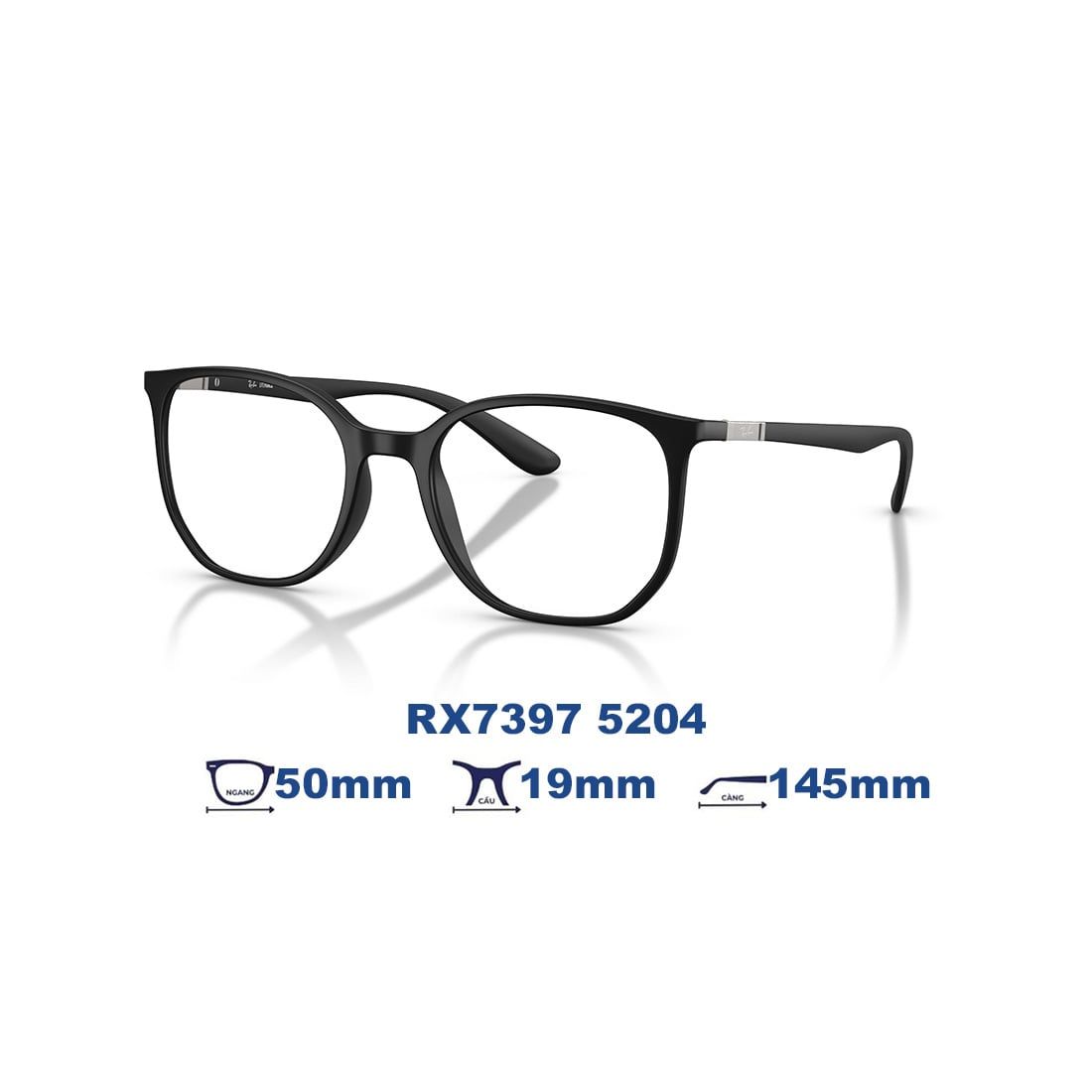  Gọng kính RAYBAN RX7397 5204 