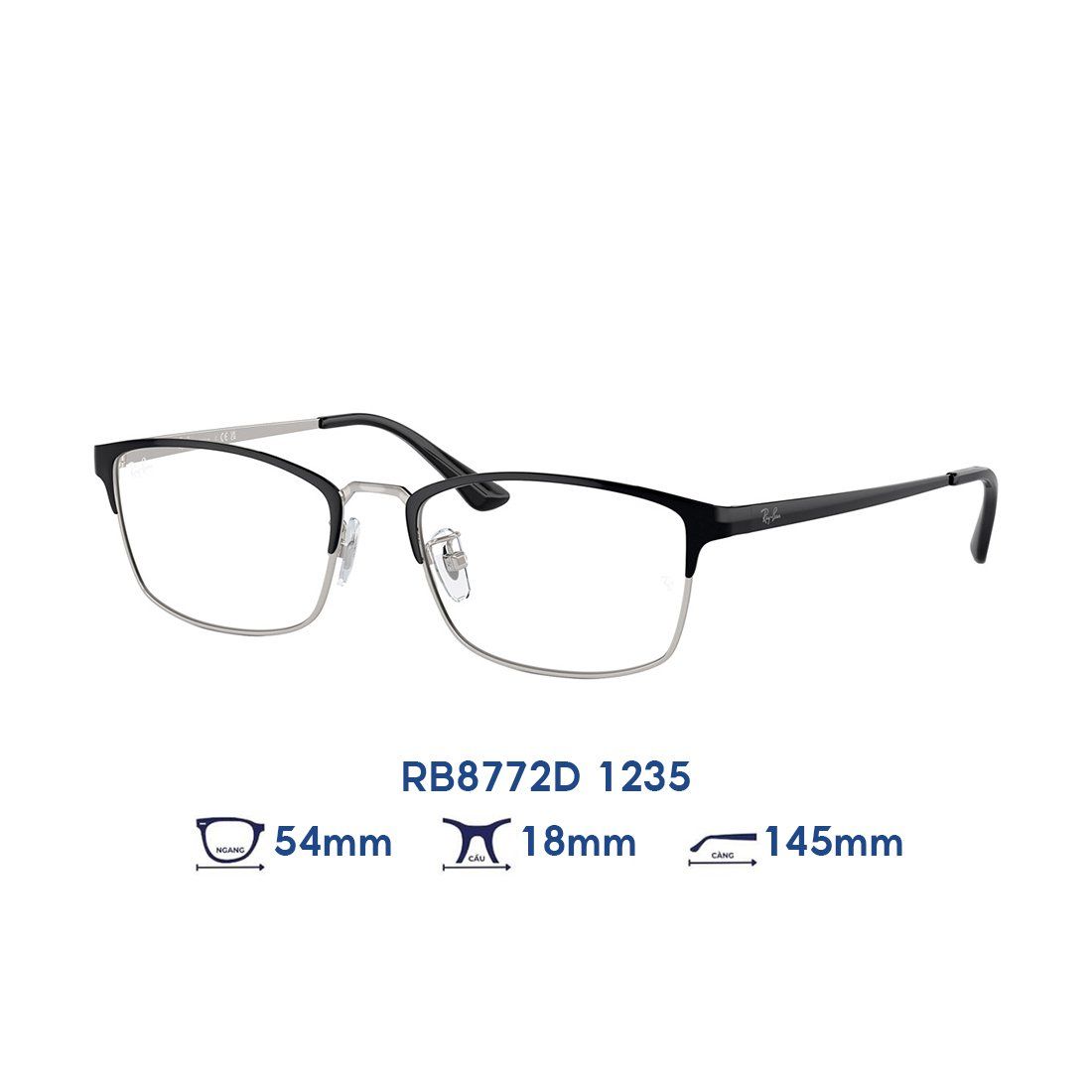  Gọng kính RAYBAN RB8772D 1235 