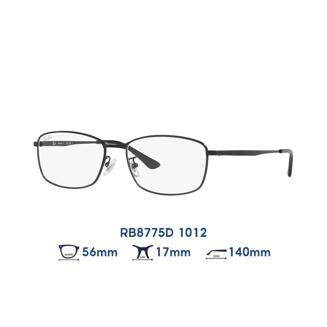  Gọng kính RAYBAN RB8775D 1012 